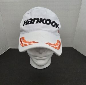 Hankook White and Orange Cap